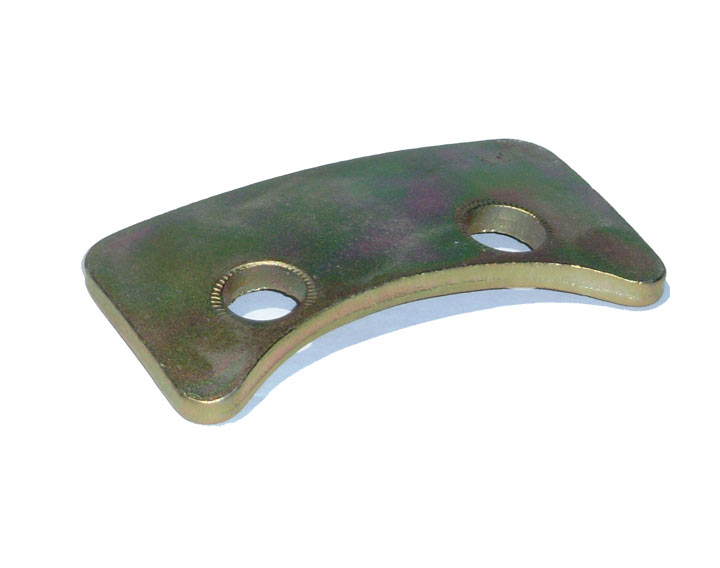 Double Hole Strut Clamp, Cad Plated