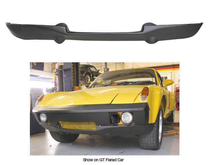 914 Gt Front Valance For Stock Fenders Notched For Oil Cooler