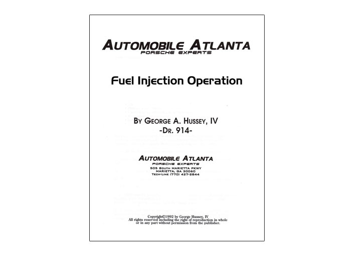 Fuel Injection Operation Guide