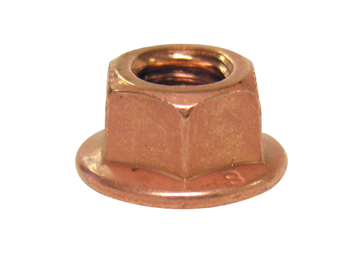 Copper Exhaust Locking Nut With Built In Washer 914 Heat Exchan...