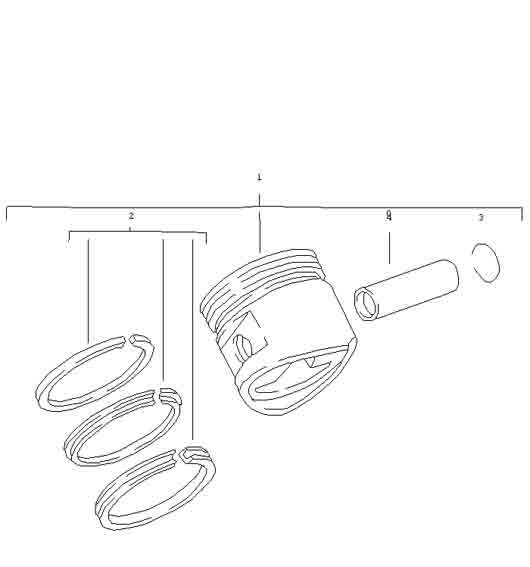 FOR PORSCHE: 46107411, 461 074 11 - READY TO SHIP - (PISTON PIN)