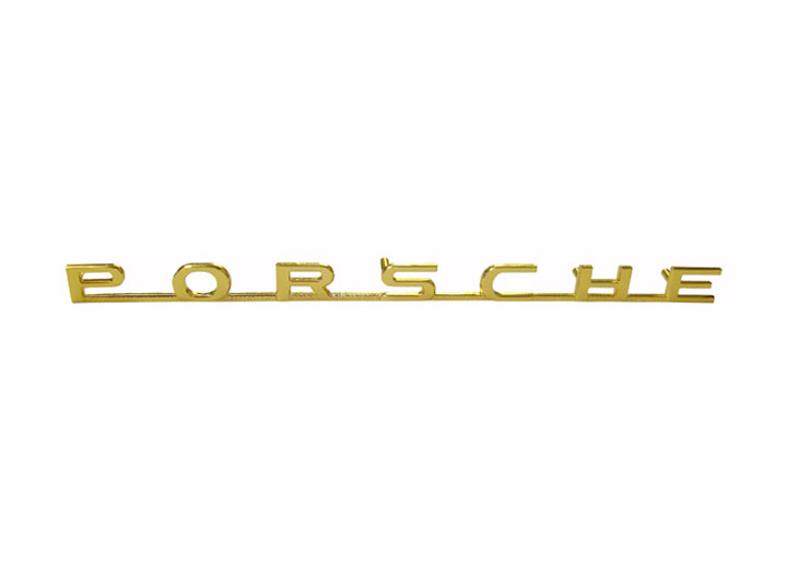Genuine Emblem-porsche(gold)
