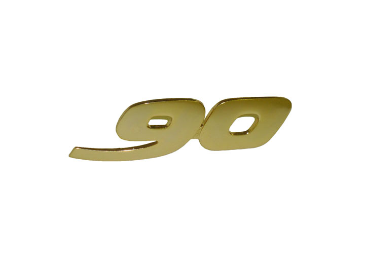 356 Gold 90 Emblem