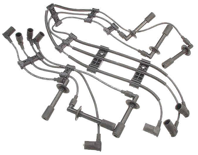 Ignition Wire Set, From 84, Except Turbo