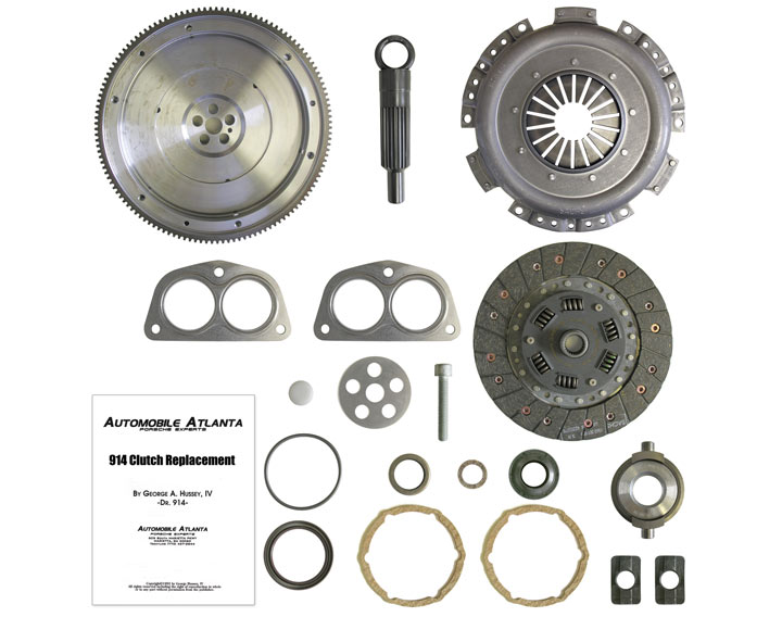 18 Piece Clutch Package Kit With Flywheel 914  For 1.7 And 1.8l...