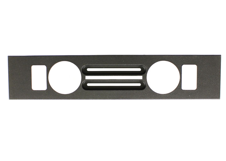 A/c (air Conditioner / Conditioning) Face Plate - Black