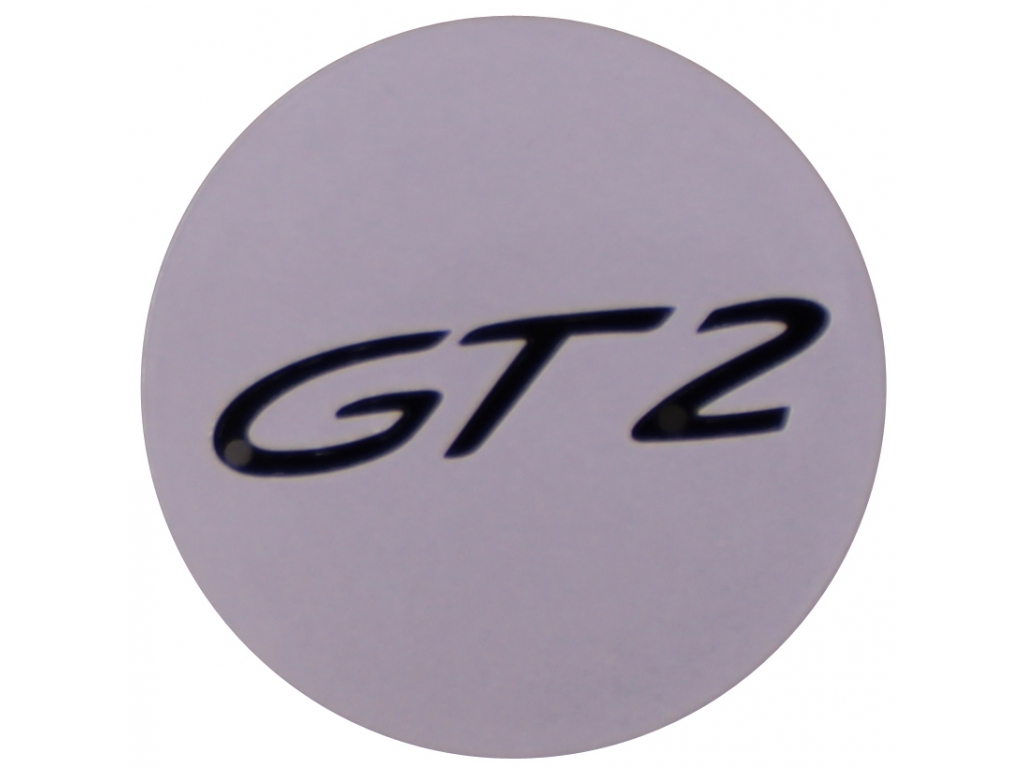 Wheel Trim Cap - Silver Logo Gt2