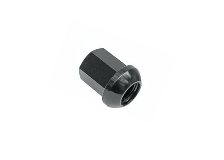 Wheel Lug Nut - Lightweight Aluminum Alloy - Black
