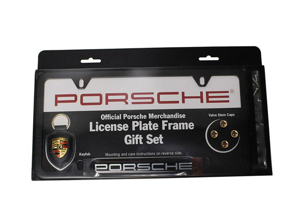 Porsche License Plat