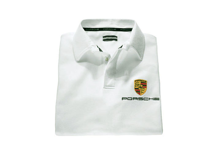 Polo Shirt Crest Whi