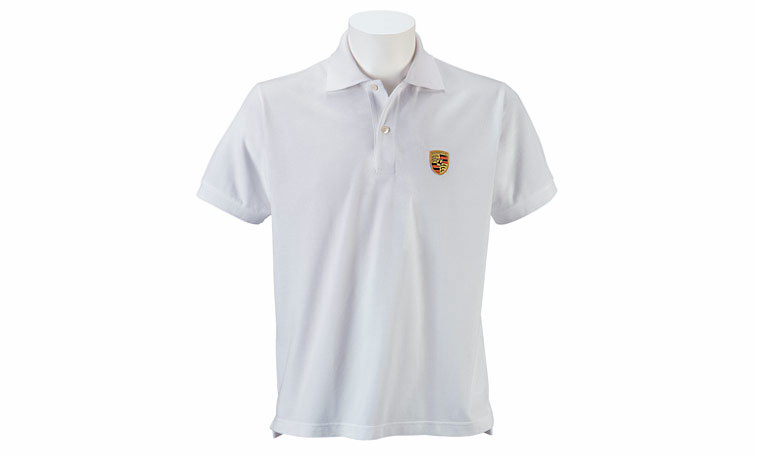 Discontinued - Polo Shirt Crest Whi