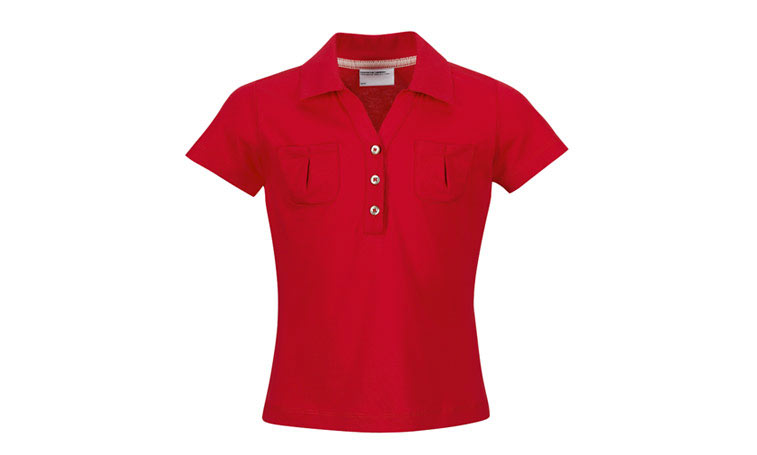 Polo Shirt Red Child
