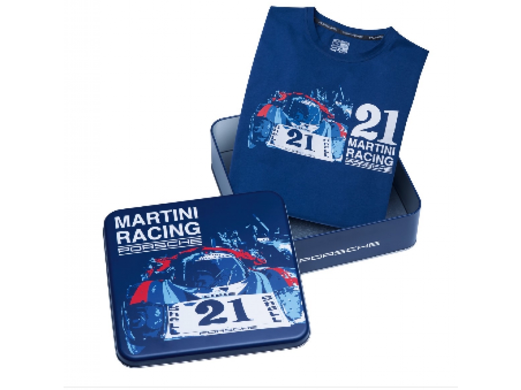 Unisex Blue 917 Lh T-shirt - Martini Racing