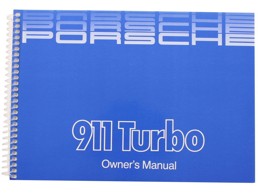 Owner Man. 911t 1985