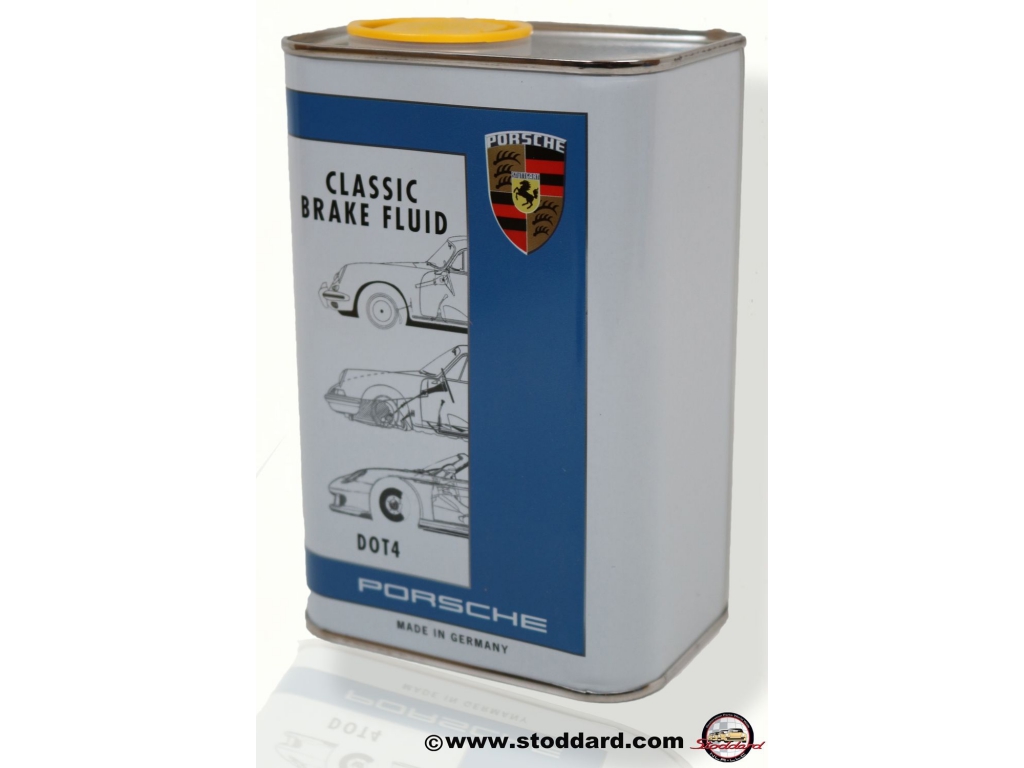  Porsche Classic Brake Fluid 1 Liter In Metal Can 