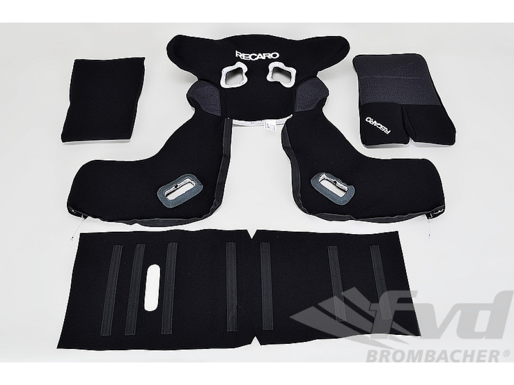 Seat Cover - Recaro - Black Cloth - For Pro Racer Spg