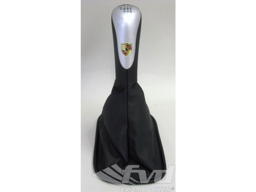 Shift Boot Black Leather Alulook 6 Speed 89-98