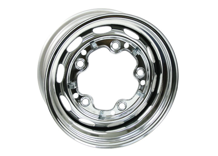 Chrome Steel Wheel, 356 Vw 15x5.5 5-lug