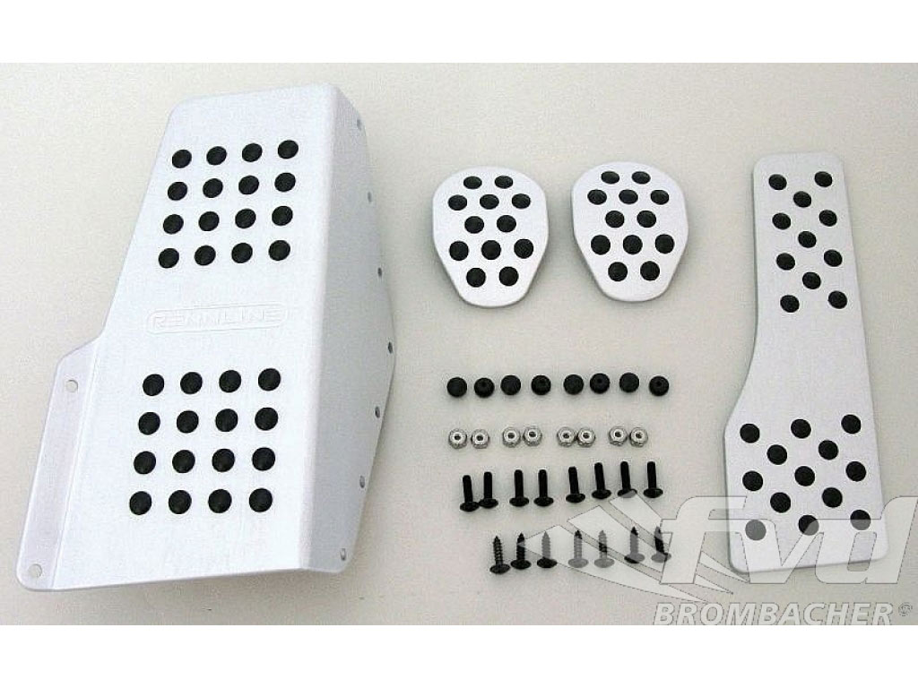 Pedal Set With Rubber Grips (4 Pc.) W /dead Pedal 911/912/930 T...