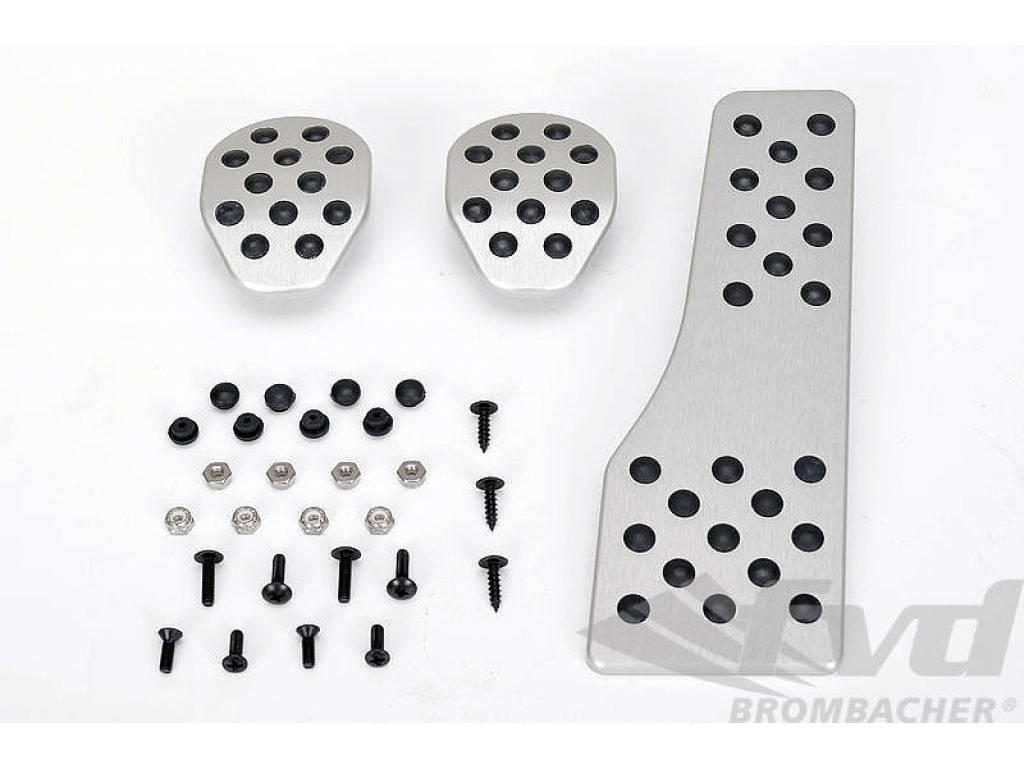 Pedal Set With Rubber Grips, (4 Pc) 996/986/997/987/cayman W/o ...