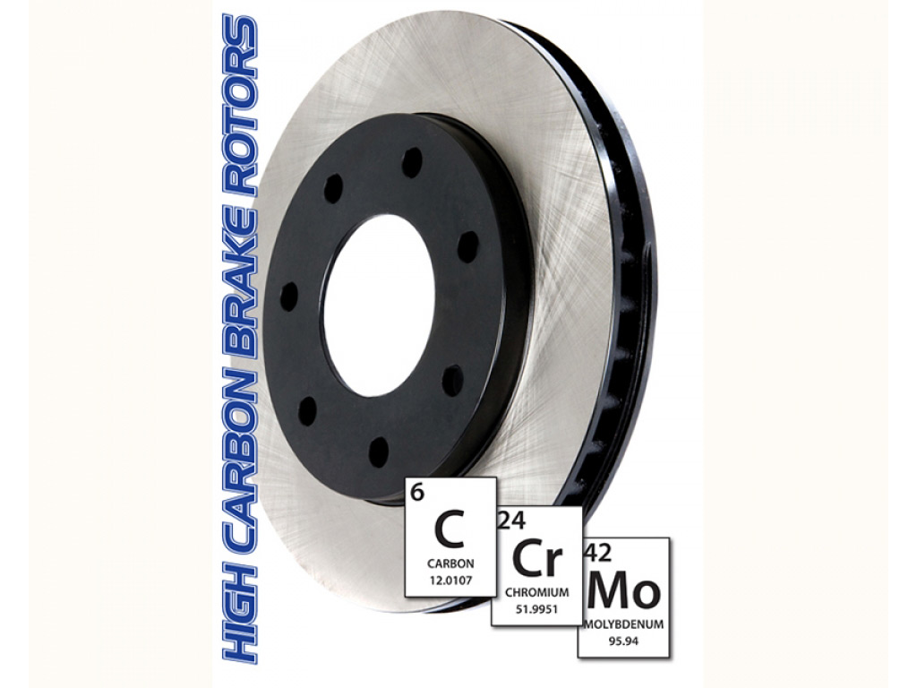 Centric Premium High Carbon Alloy Rotor Front