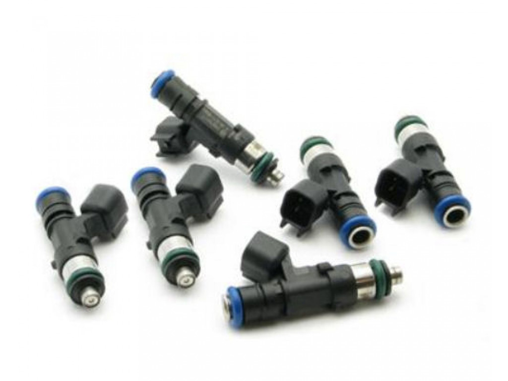 Deatschwerks Set Of 6 Bosch Ev14 1200cc Fuel Injectors 48mm Sta...