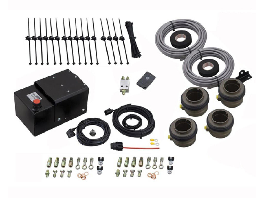 Kw Hls 4 F&r Axle Lift System Complete Kit