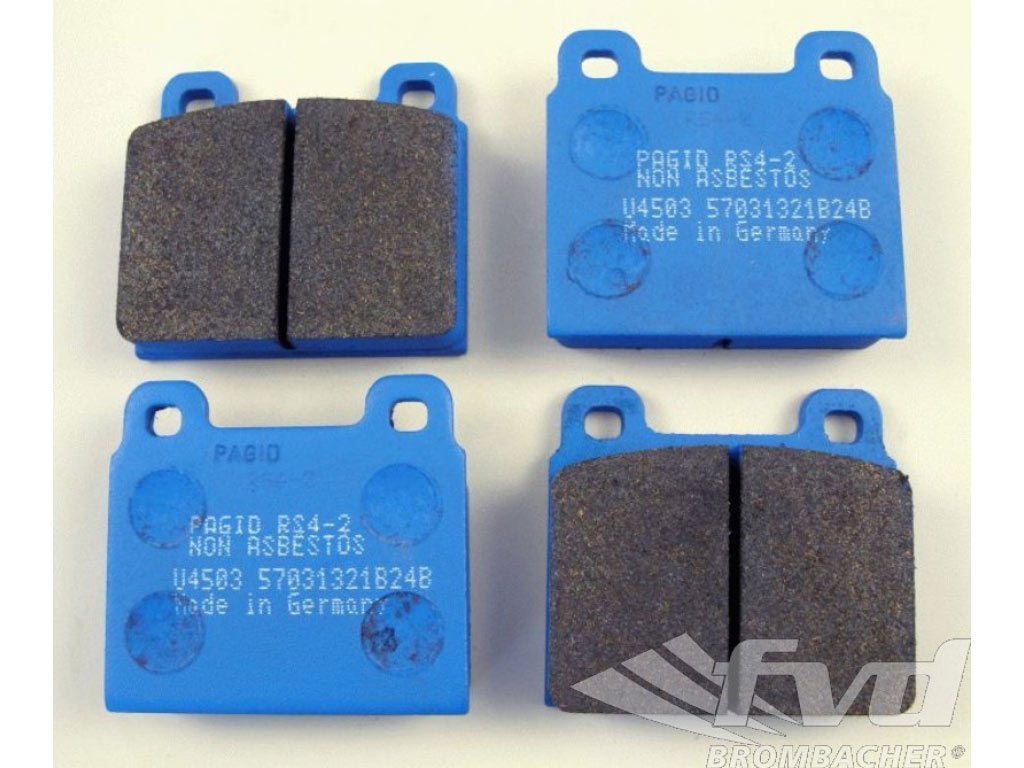 Racing Brake Pad Set - Pagid - Rs - Blue - 4503 Rs42