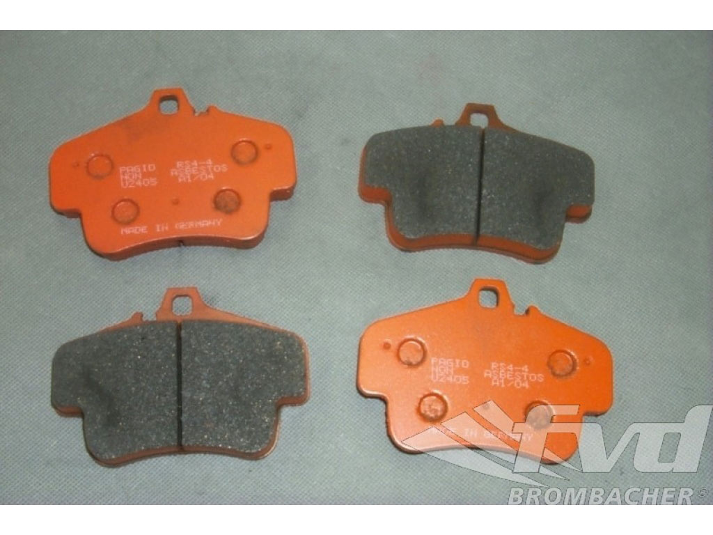 Racing Brake Pad Set - Pagid - Rs - Orange - 2405 Rs44
