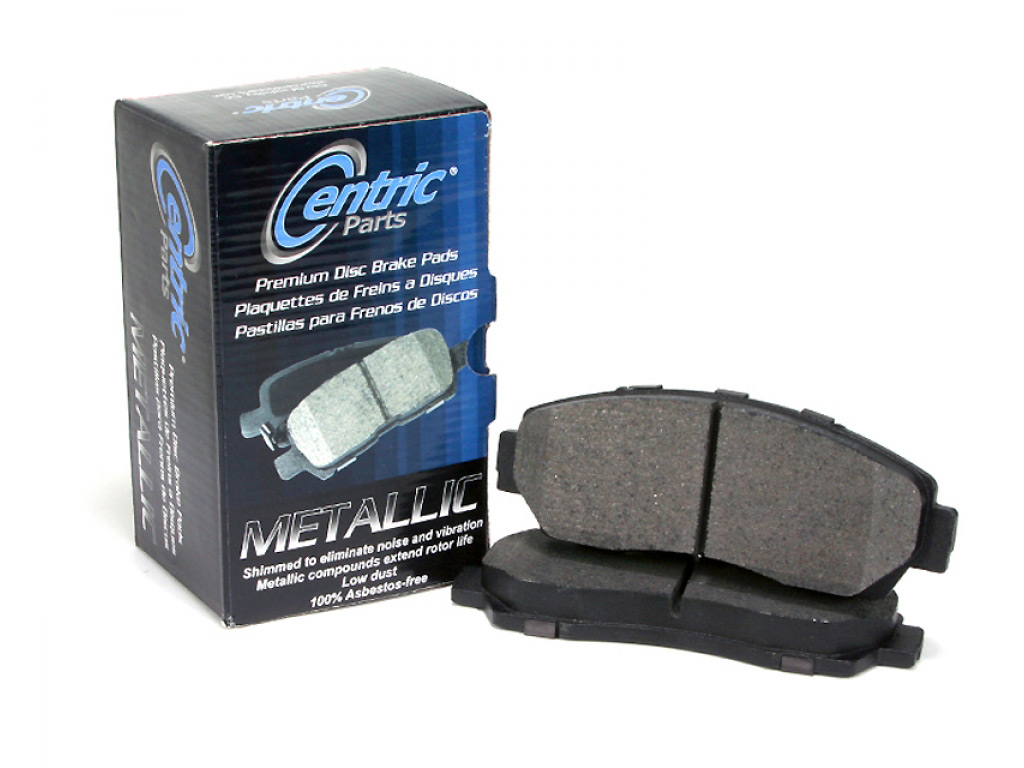 Centric Premium Semi Metallic Brake Pads With Shims Front