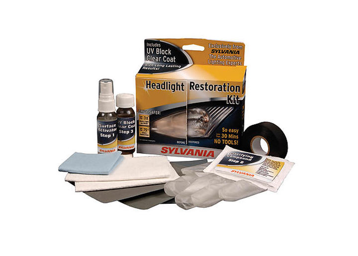Plastic Headlight Restoration Kit 