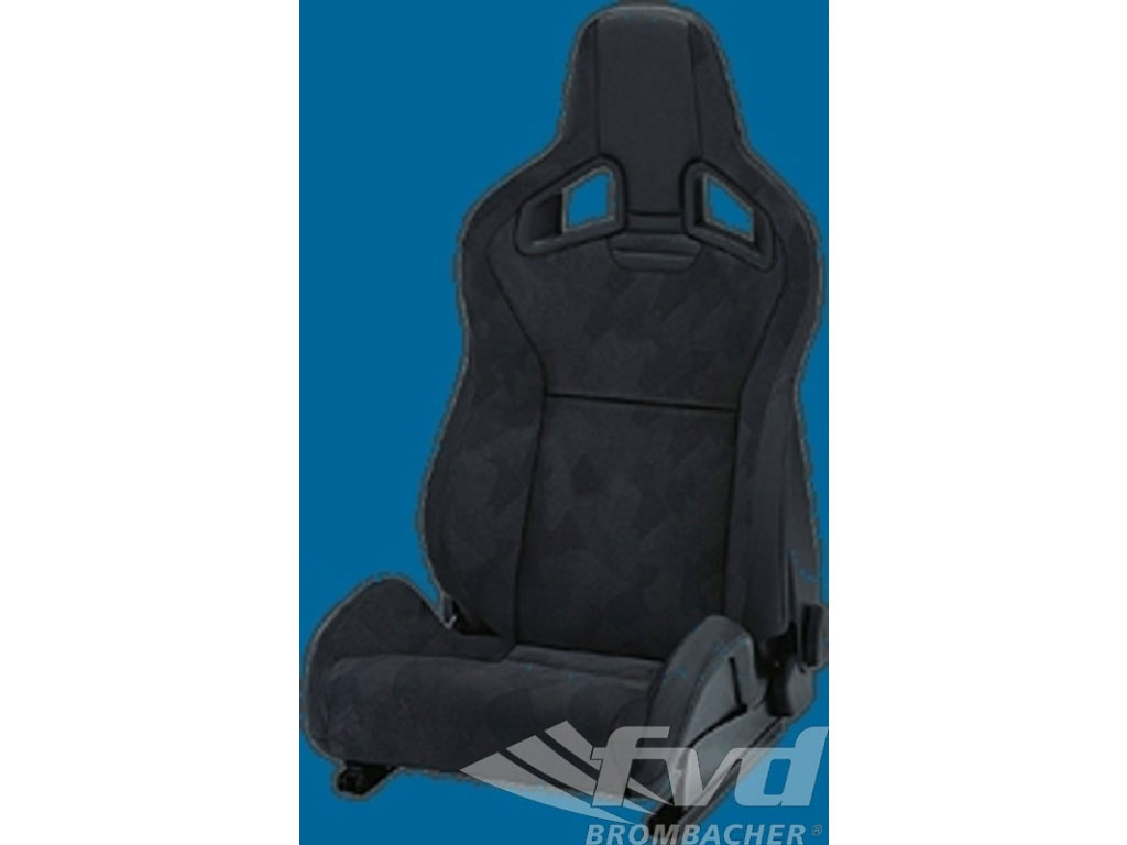 Sportster Cs Recaro Nardo Black / Artista Black Passenger Seat