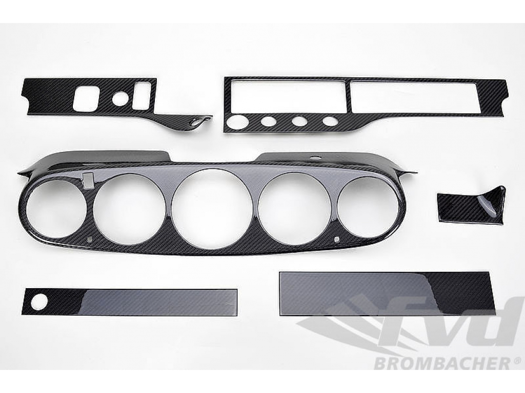 Complete Carbon Dash Kit - Left Hand Drive - Carbon Overlay - F...