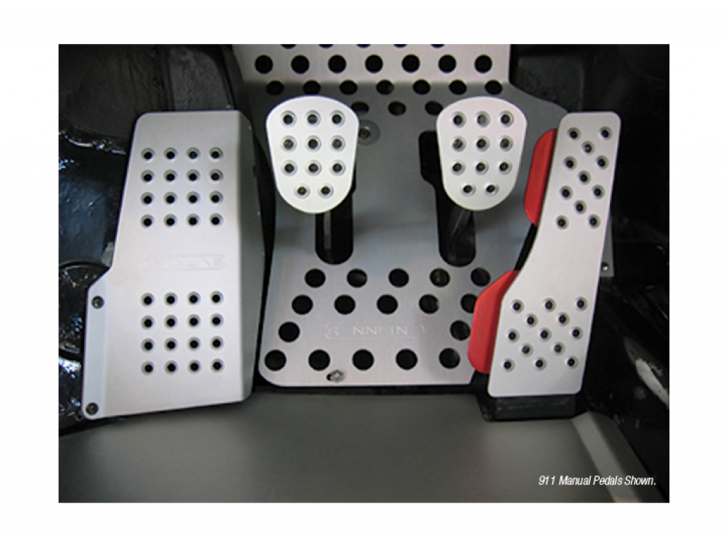 Perforated Pedal Cover Set (3 Piece Automatic)