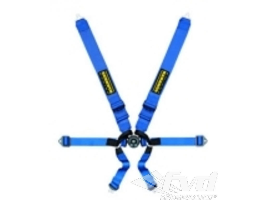 Schroth Shoulder Strap 6 P. Belt Profi 2-6f 50/75/50mm Blue
