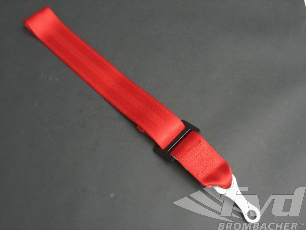 Adjustable Tow Strap Red (40cm) For Screw 7/16  (12mm)