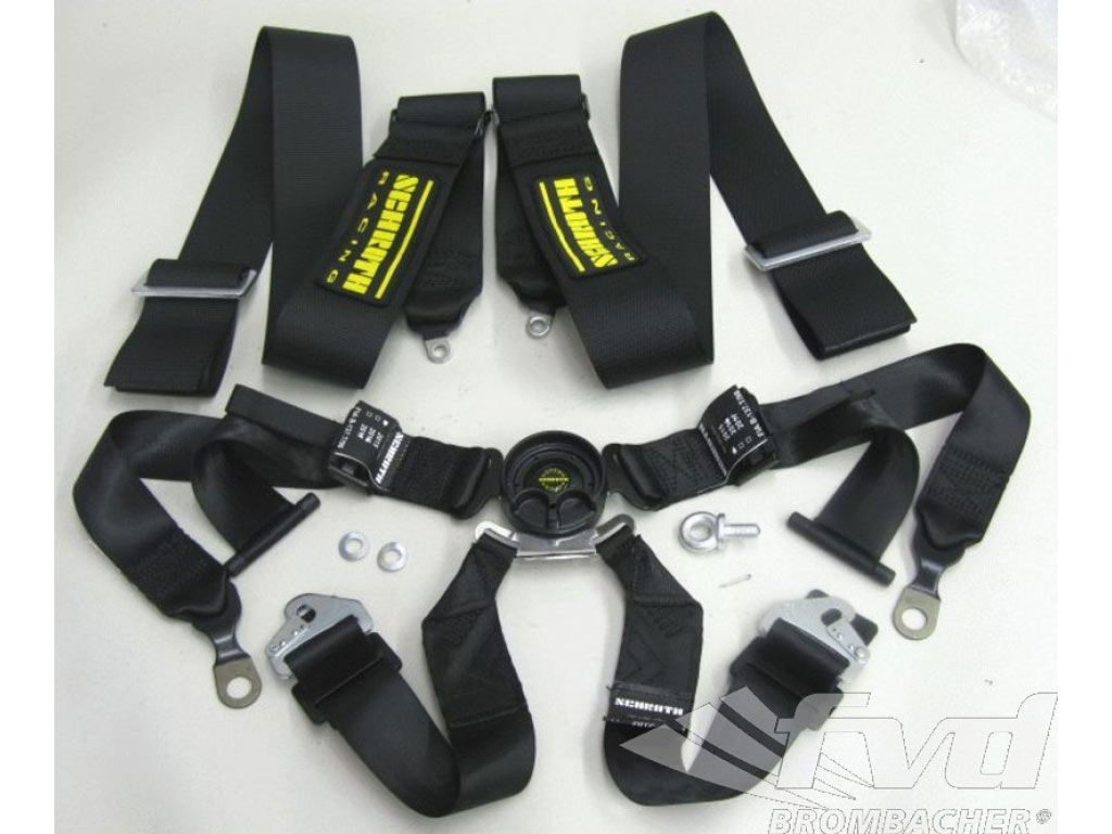 Schroth 6 Point Belt Gt3 - Black - With And Without Hans System