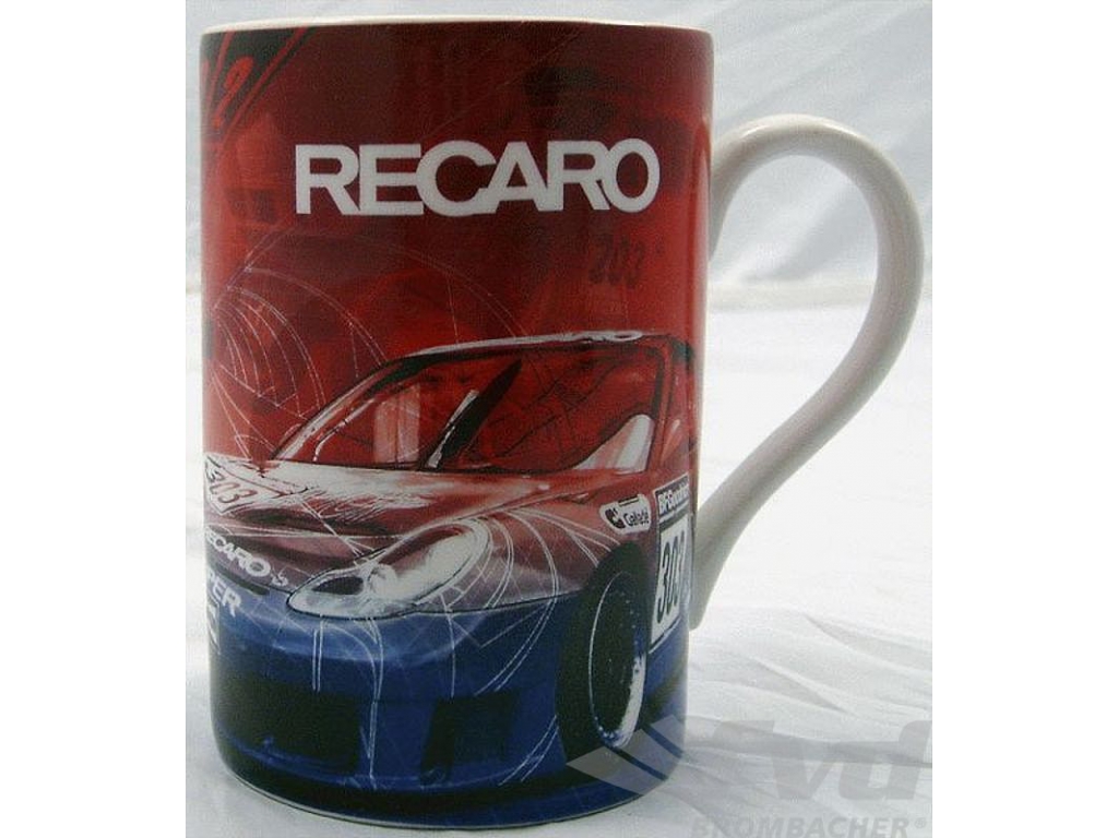 Recaro Coffee Mug Limited Edition Porsche-cup