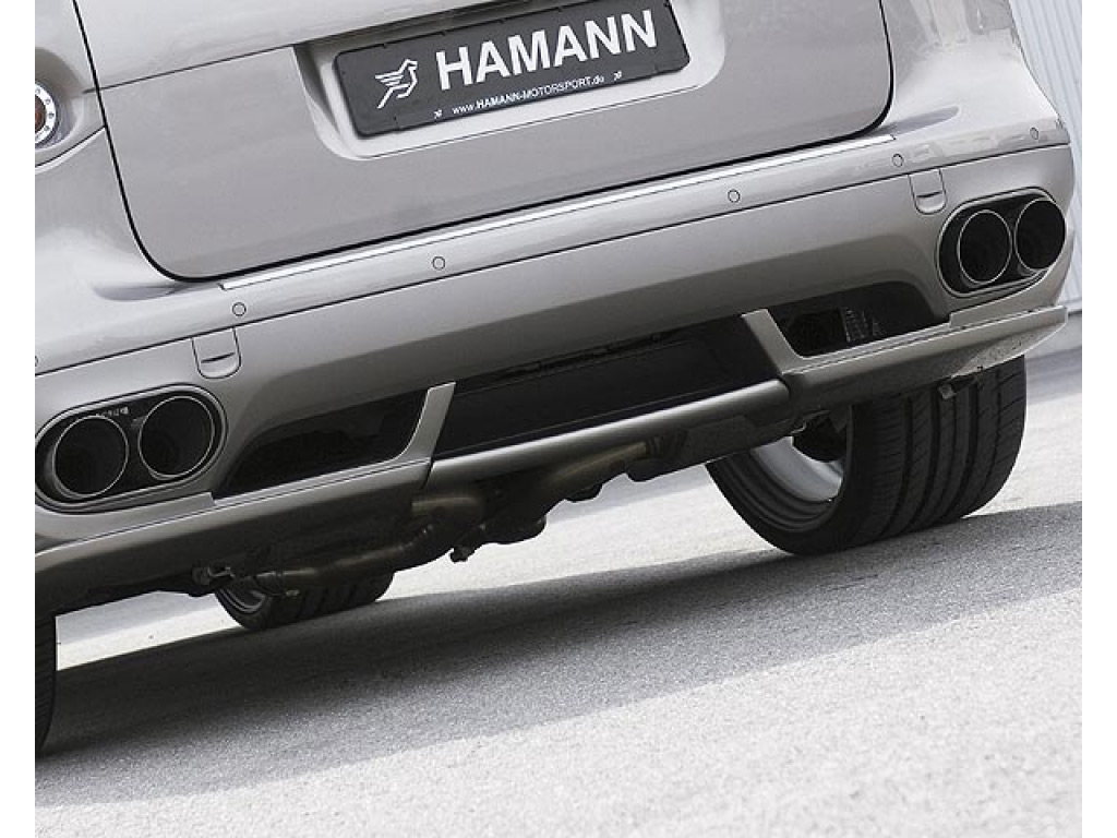 Hamann Sport Rear Muffler  4 Tailpipes Super Sound