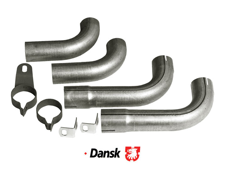Dansk Tail Pipe Set, 356b T6 Euro, And C Europe