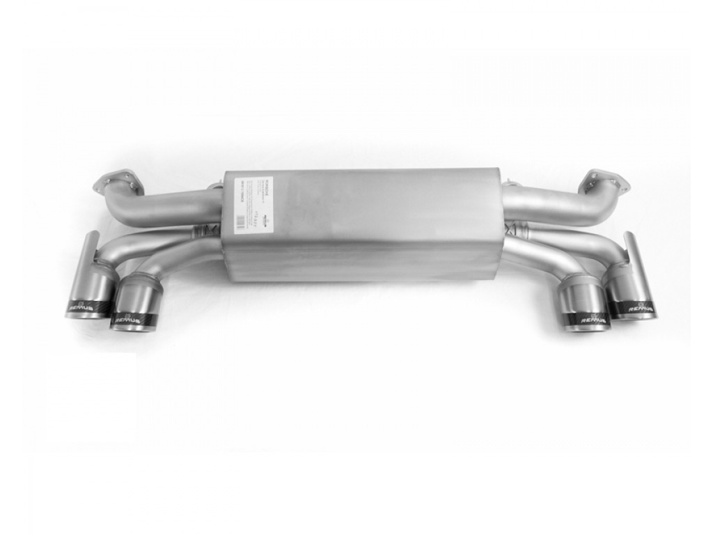 Remus Stainless Exhaust System 84mm Carbon Race Tips W/valve Co...