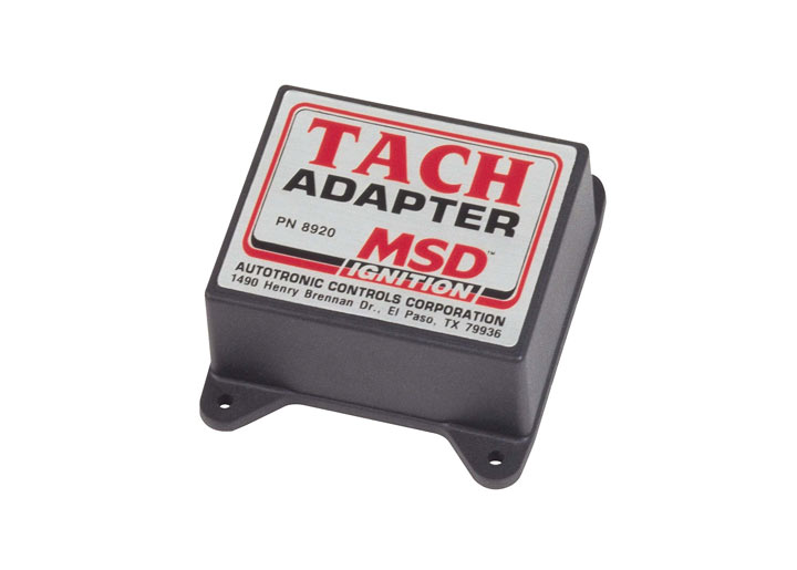 Msd Tach Adapter Ignition; Universal, For 5, 6, 7 Ignition Cont...