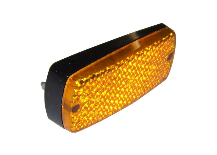 Front Side Reflector, Amber For 911 & 912 