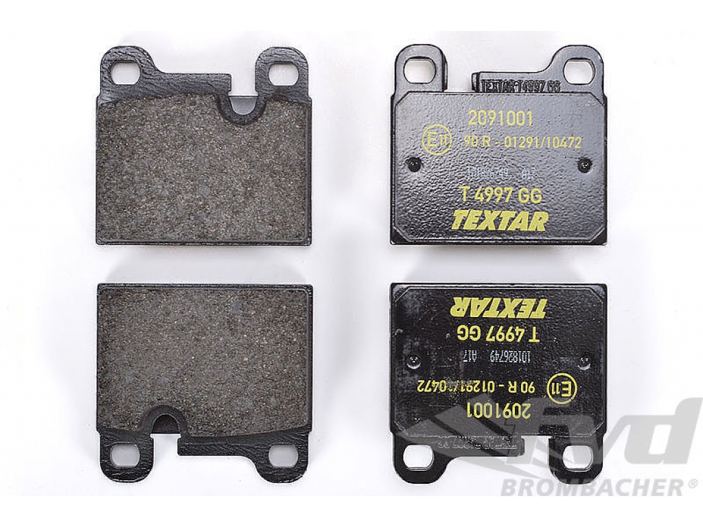 Brake Pad Set - Rear For 911 Up To 1989 / Front For M Caliper -...