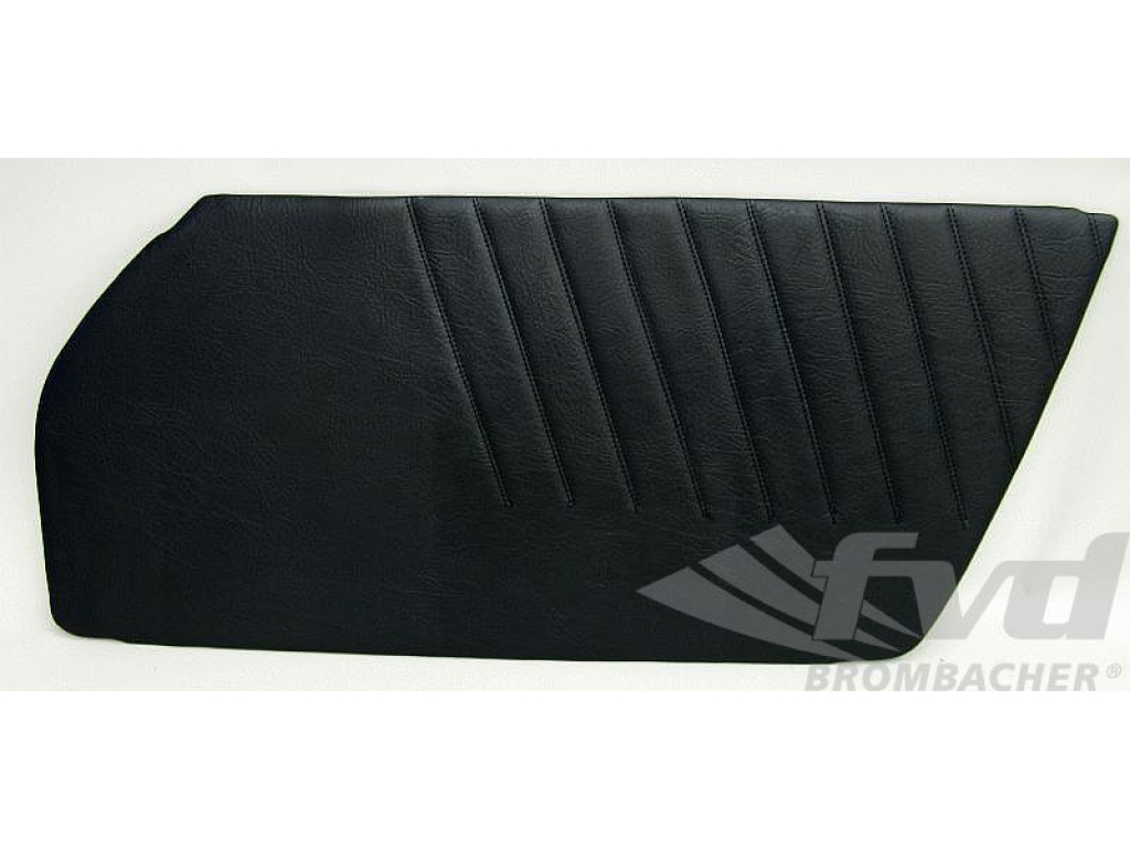Door Panel 911 1977-89 - Leatherette - Right - Black - Quilted ...