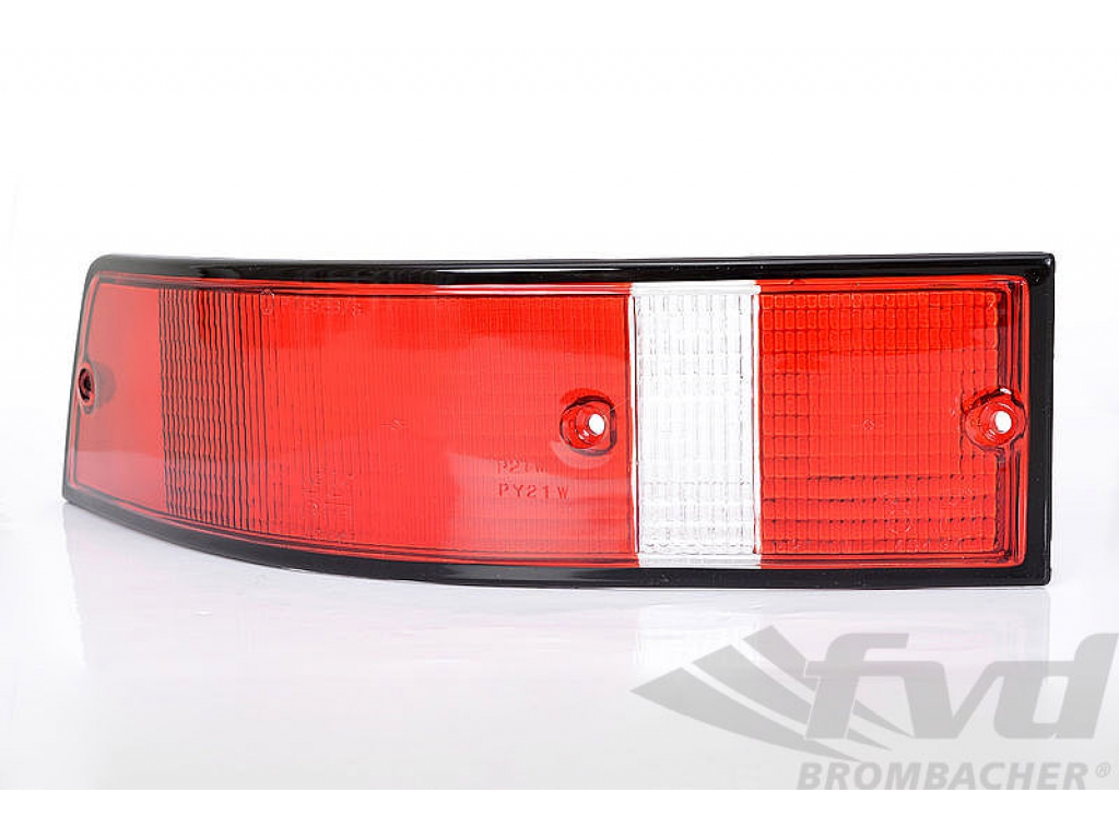 Tail Light Lens 911 / 930 1969-89 - Left - Usa - Red Lens With ...