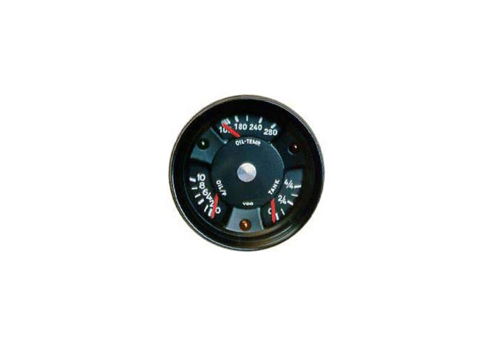 Factory Fuel, Oil Pressure And Oil Temperature Combined Gauge 9...