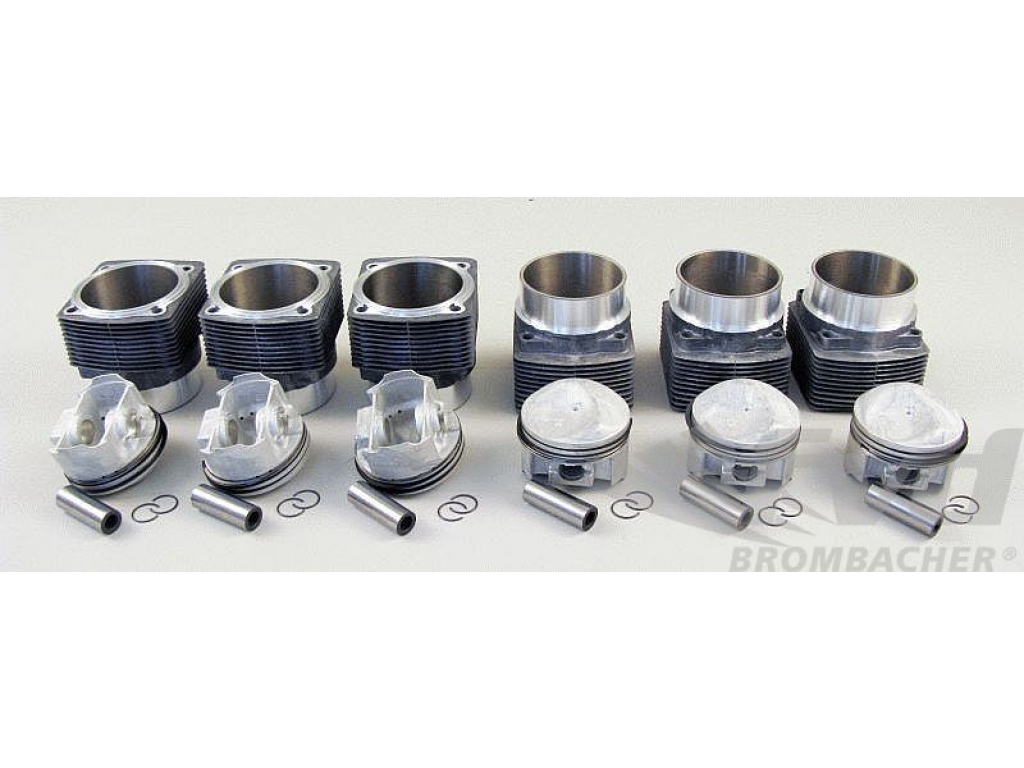 Piston And Cylinder Set 911 Sc 1981-83 (676-684 G) - 204 Hp - O...