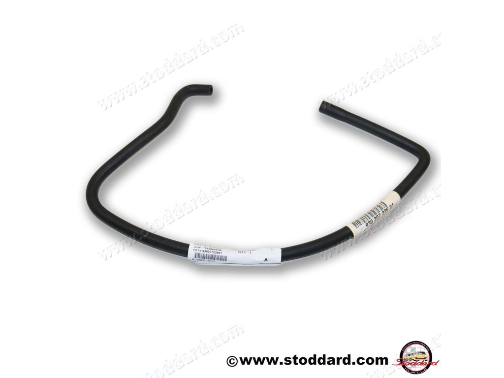 Rubber Vacuum Hose Line Â from Throttle Body To Air Valve.