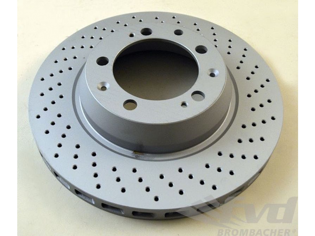 Brake Rotor - Rear Right - 322mmx28mm - 993rs/c4s/turbo